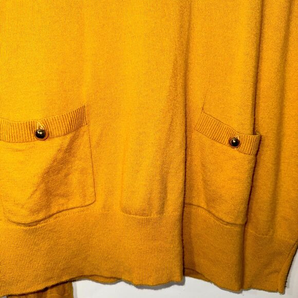 Kate Spade New York Turtle Neck Pocket Sweater - Star Fruit XL - Picture 6 of 8